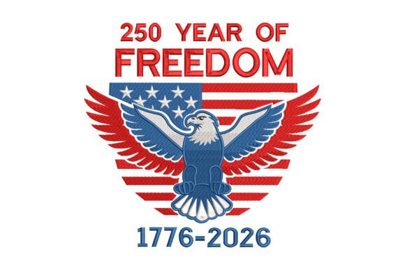 Download 250 Years Freedom Eagle Flag 1776-2026 - Freedom Collection