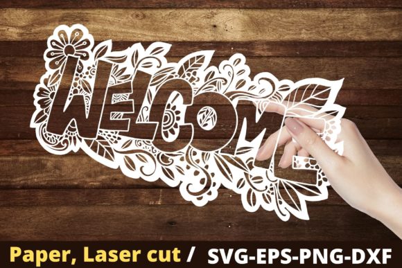 Download Welcome Sign SVG, Welcome Wood Cut File - Wood cut Collection