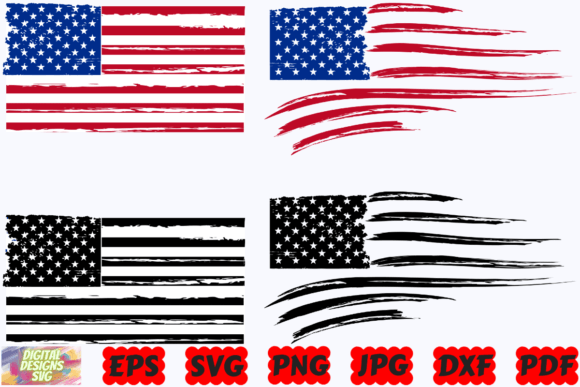 Download American Flag SVG | Distressed Flag SVG - American flag svg Collection