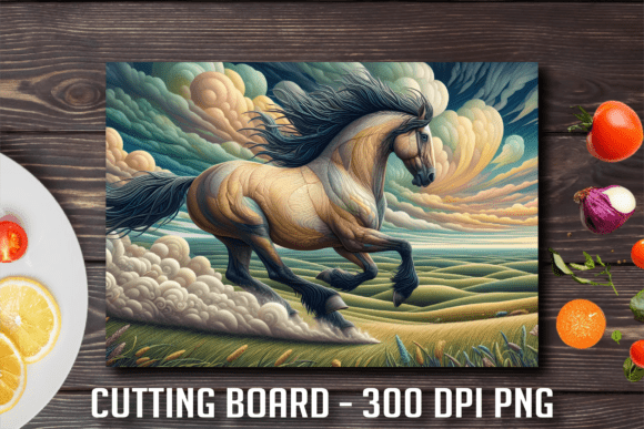 Download Majestic Stallion Wood Cutting Board - Wood cut Collection