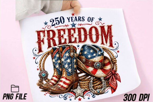 Download Freedom 250 Years of Western Cowgirl PNG - Freedom Collection