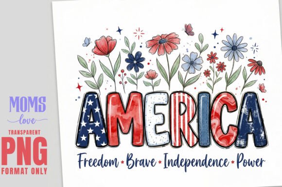 Download America Freedom 4th of July PNG Design - Premium Resources