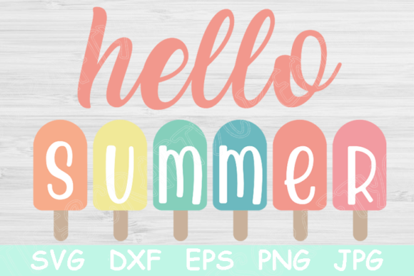 Download Hello Summer Popsicle&nbsp;&nbsp; - Hello Collection