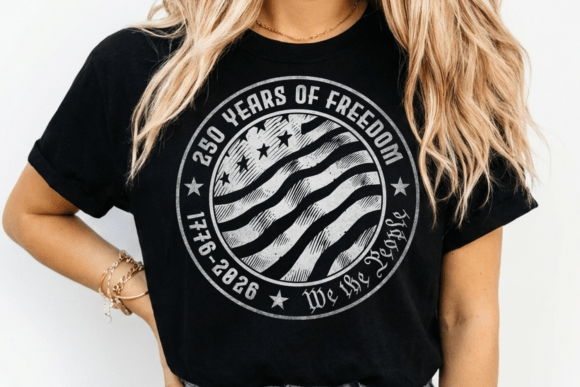 Download 250 Years of USA Freedom T-shirt Design - Freedom Collection
