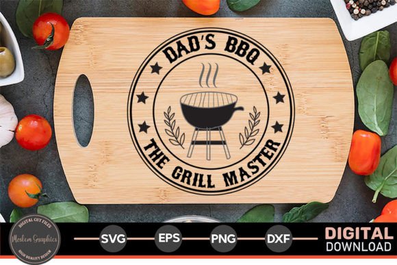 Download Dad's BBQ the Grill Master - SVG - Grill master Collection